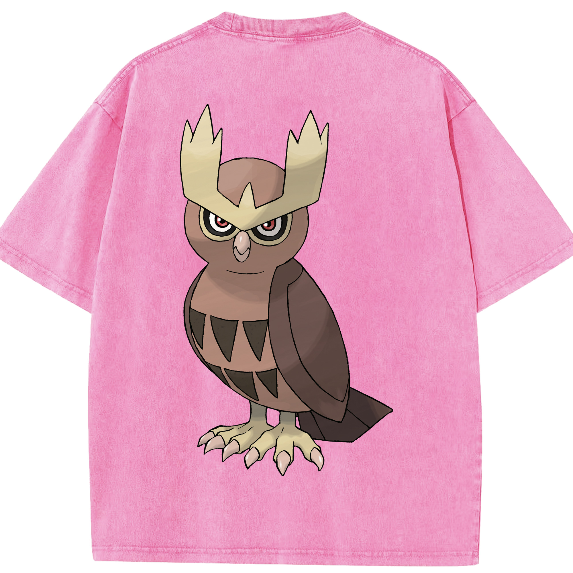 （画像用） ポケットモンスター Pokémon 綿100% ヴィンテージ風 半袖Tシャツ（背面プリント）